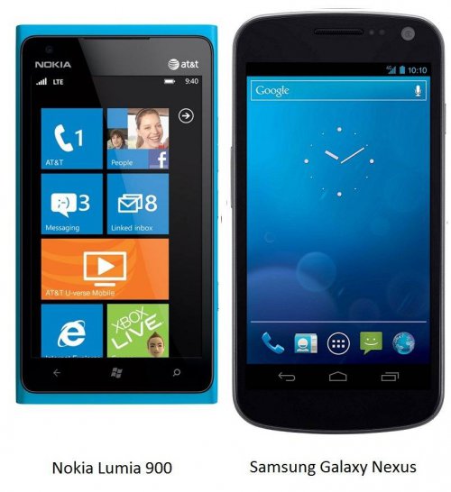 Lumia 900 vs Galaxy Nexus